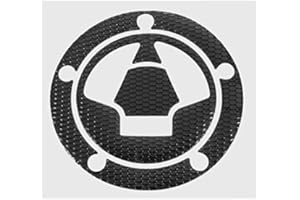 SGerste 3D Tankdeckel Aufkleber für Kawasaki Ninja Z1000 X-6R/10R/12R/14R Z750 Z800 COD, Schwarz