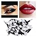 Disposable Eyeshadow Brush Wand Double Dual End Head Makeup Concealer Lipstick Applicator 50 pcs UK