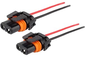 TOMALL 9005 HB3 Portalampade Femmina Adattatore cablaggio Connettore per fendinebbia