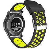 BarRan reg; Garmin Vivoactive 3 Bands, Weich Silikon atmungsaktiv Sport Band Wasserdicht Alternative Uhrenarmband Armband für Garmin Vivoactive 3