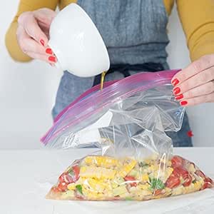 gallon sized ziploc bolsas