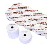  PACK 8 ROLLOS PAPEL TERMICO 80X60X12MM KORES
