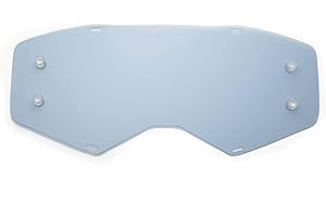 SeeCle Compatible pour Scott Prospect 415159 lentilles de rechange pour masques orange effet miroir compatible pour masque Scott Prospect Homme