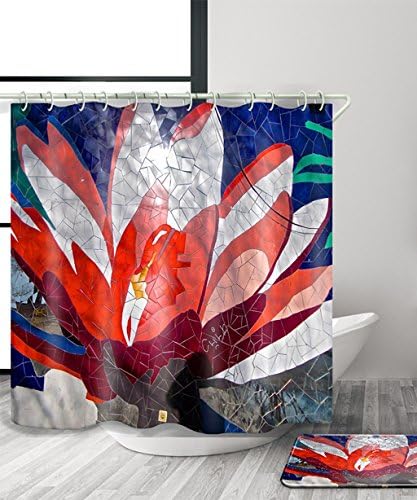 YANZHEN Graffiti-Art Street HIP-HOP 3D Printing Shower Curtain Waterproof Mouldproof Bathroom Curtain With Hooks(11 Sizes) -Multiple sizes optional ( Color : C , Size : 120*200CM )