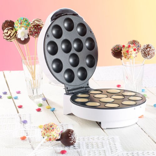 Rosenstein & Söhne 3in1-Donut-, Cupcake- und Cakepop-Maker CM-430 - 3