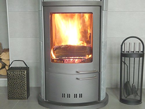 Neu: Anzündhilfe XT (5 J. Garantie) für Kaminöfen – Direktanzünder auch für große Holzscheite, Holzbriketts u. Kohlebriketts – Pelletkorb – Kaminkorb – Brennkorb – Schnellanzünder – Kaminzubehör – Pelletskorb – Anzündholz – Holzpellets - 8