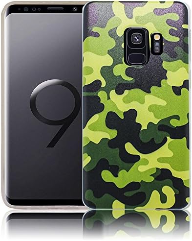 Samsung Galaxy S9 Camouflage Silicone Protective Case Protective Case Mobile Phone Case Cell Phone Case Silicone Case Case Bag Cover Bumper Case Flip smartphone cellphone backcover