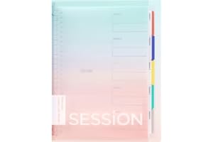 Maruman Raccoglitore a fogli sfusi Sessione B5 26 anelli e fogli sfusi B5 6 mm a righe 50 fogli (L1201) Confezione … (Gradazione)