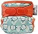 Pop-in Close Single Reusable Nappy Bamboo (New Print Hippo)