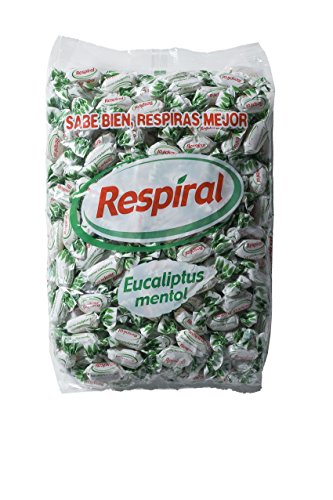 Preisvergleich Produktbild Cadburry - Caramelos respiral eucalipto mentol bolsa 1 kg (300 unid aprox)