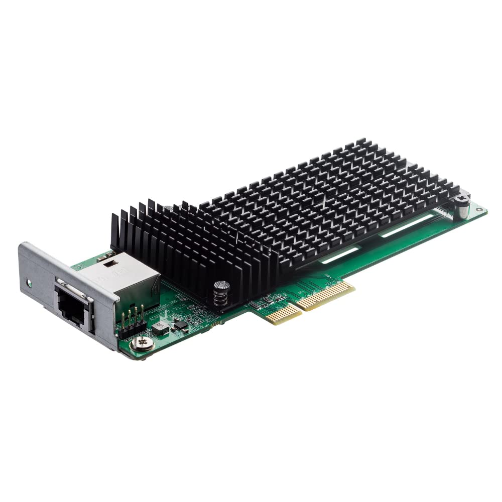 Asustor As-T10G3, Ethernet, 10Gbe & M.2 NVME SSD Network Card (For As6704T/As6706T/As6504Rd/As6504Rs/As6512Rd/As7112Rdx/As7116Rdx) Desktop, Red