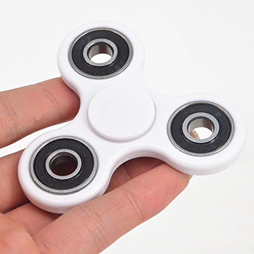 Hand spinner, EDC Spinner Fidget Toys, Fidget Spinners, Relieves Your Stress, ADHD, Anxiety, and Boredom - White Hand spinner, EDC Spinner Fidget Toys, Fidget Spinners, Relieves Your Stress, ADHD, Anxiety, and Boredom - White