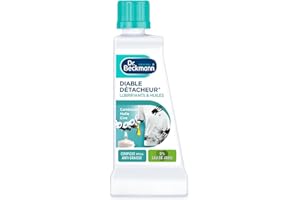 Dr. Beckmann - Liquide Diable Détacheur spécifique Lubrifiants & Huiles 50 ml - pour taches de cambouis, goudron, cire, résine - Complexe spécial anti-graisse - Lot de 3, Non parfumé