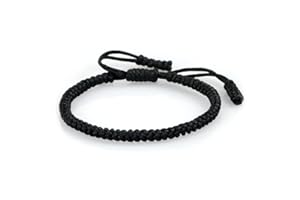 EVEMATE Tibetisches Glücksarmband für Frauen & Männer - Buddhistisches Armband - Geflochtenes Freundschaftsarmband - Glücksbringer Geschenk - Tibet Stil Glücksband
