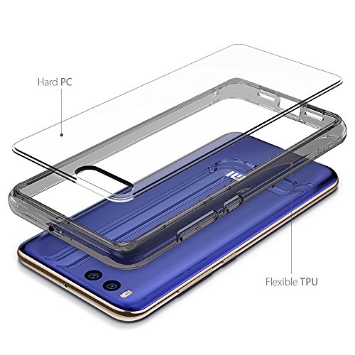 Funda para Xiaomi Mi 6 Ringke FUSION Protector de TPU con parte posterior transparente de PC protectora biselada para Xiaomi Mi6 - Negro humo Smoke Black reviews Funda para Xiaomi Mi 6 Ringke FUSION Protector de TPU con parte posterior transparente de PC protectora biselada para Xiaomi Mi6 - Negro humo Smoke Black