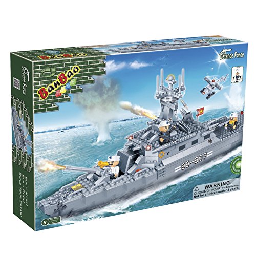 Preisvergleich Produktbild Banbao 8415 - Marineboot, Konstruktionsspielzeug