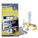 Produktbild SODIAL DIY Auto Fenster Reparatur Kit Werkzeuge Set Saugnapf Stil Universal Auto Auto Glas Windschutzscheibe Reparatur Set Riss Wiederherstellen Fenster Bildschirm Polieren (GELB)