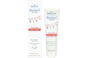 Salcura Bioskin Junior Outbreak Rescue Cream Soothes and Moisturises Skin 150ml