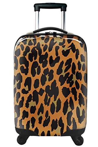 Preisvergleich Produktbild Heys - Novus Art Leopard Braun Trolley mit 4 Rollen Klein