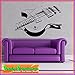 Produktbild Hochwertiger "GIBSON GITARRE E-GITARRE " Tattoo Aufkleber ca. 100 x 50 cm Wandtattoo Aufkleber für Wand oder Auto Decals Sticker