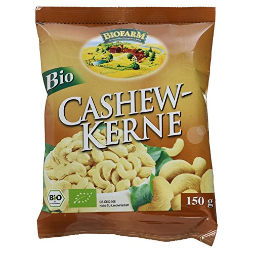 Preisvergleich Produktbild Kluth Biofarm Bio-Chashewkerne, 150 g