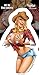Produktbild Tim Lowery - Texas Hold em Pinup PIN-UP etiket Sticker - 3.5"w x 6"h - Weather Resistant, Long Lasting for Any Surface
