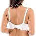 Gratlin Women's Full Coverage Cotton Lace Breastfeeding Maternity Nursing Bra White 36 DD