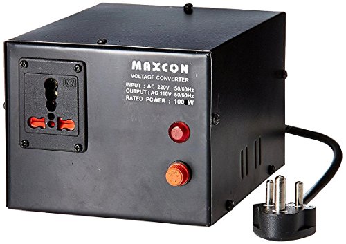 Maxcon VOLTAGE CONVERTER 100 WATTS (CONVERTS 220V TO 110V)