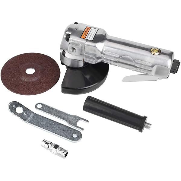 BEAMNOVA Mini Air Belt Sander – 20mm Handheld Pneumatic Tool With 3 Belts (80/100/120 Grit)