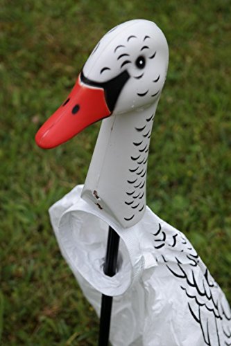 Gans Windsack Figur Gartenfigur 38 cm Garten Teich Ente Schwan - 2