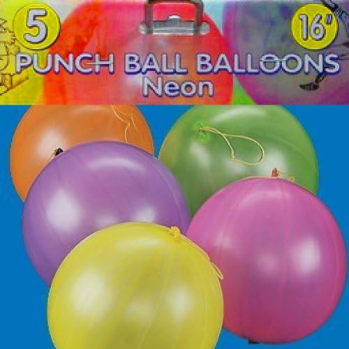 Punch Ball Balloons - Neon