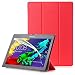 Produktbild Lenovo Tab 2 A10 / Tab3 10 Plus / Tab3 10 Business Hülle - Schutzhülle mit Auto Aufwachen / Schlaf Funktion für Lenovo Tab 2 A10-30 / A10-70 / Tab3 10 Plus / Tab3 10 Business 10.1" Tablet, Rot