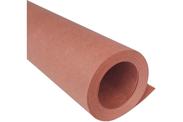 ASelected Butcher Paper Pink slaktarpapper BBQ 45 cm x 53 m ovaxat slaktarpapper för grill smoker köttförpackningar för perfe