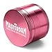 Produktbild masterdam Mahlwerk Premium 4tlg Herb Grinder mit Pollen Catcher – eloxiert Aluminium, metall, rose, Large (2.5 In)