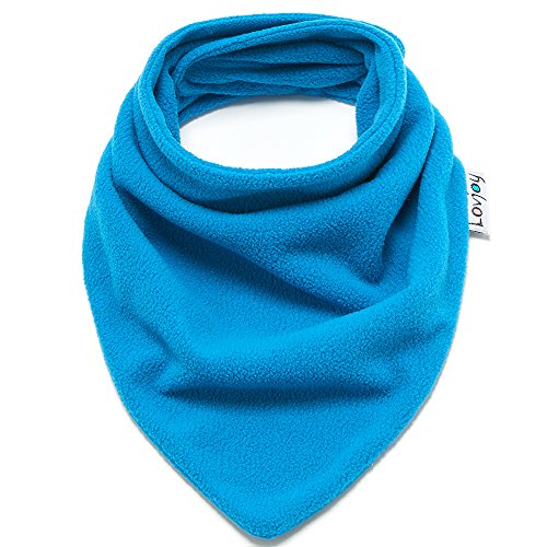 Baby/ Toddler fleece winter scarf (Bright blue)