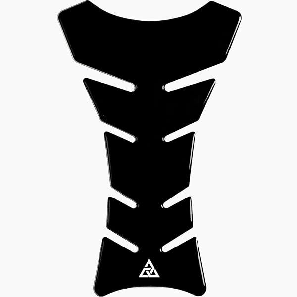 Adesivo Protettivo Per Serbatoio Moto - Effetto Carbonio, 14x20 Cm