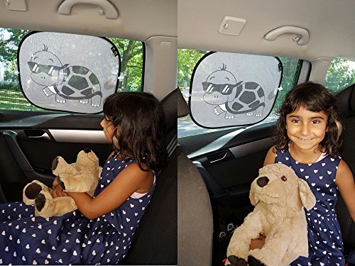 Laneta Leon und Sophie Auto Sonnenschutz Baby Sonnenblende für Autofenster - 4