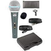 Lastvoice Lv-680 Professional Dynamic HANDheld Microphone (Double cable Sponge Bag Holder)