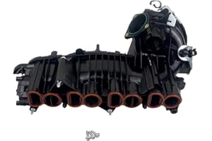 WATLIKE Intake Manifold without Actuator 11618507239 Compatible with 1 3 5 series X1 X3 E82 E88 E81 E87 E90 E92 E91 E61 E84 E83 118d 120d 318d 320d xDrive 18d # 11614728712 11617797384