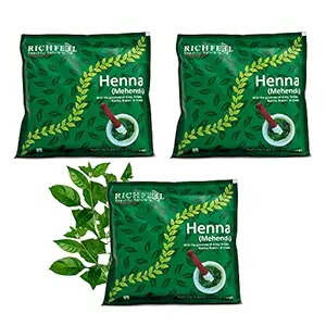 Richfeel Heena Mehendi Powder 100g each pack of 3