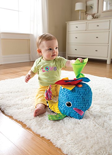 Lamaze Babyspielzeug „Willi der Wal“ – hochwertiges Spielzeug zur Stärkung der Eltern-Kind-Beziehung ab 9 Monate - 4