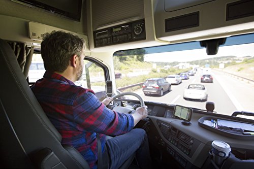 TomTom Go Professional 6250 LKW-NavigationsgerÃ¤t (6 Zoll (15,24 cm), Updates via Wi-Fi, 50.000 POIs, Smartphone Benachrichtigungen, Lebenslang Karten (Europa), Traffic und Radarkameras) schwarz