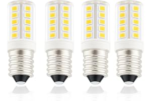 Vidsmow 4 PCS Ampoule E14 LED 3W, Équivalent 40W, 300lm, Blanc Chaud 3000K, Non Dimmable, Base en Céramique, Culot Petit Vis Edison, Éclairage Intérieur Économe en Énergie