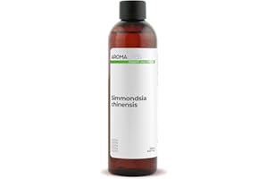 Jojoba BIO (Simmondsia chinensis) - 250 mL - Olio Vegetale Vergine e Certificato Cosmos - Aroma Labs - Made in France