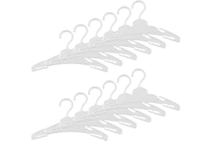 Miunana 12 Pcs Doll Hangers Set Clothes Hangers Kit for 16 - 18 Inch Baby Dolls, Newborn Dolls And Other 16 - 18 Inch Dolls