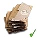 Produktbild PRAKTISCHES SET! 5 x ORIGINAL Systafex® STAUBSAUGERBEUTEL Staubbeutel Papierfiltertüten für KÄRCHER MV 2 WD 2 etc.