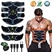 Produktbild EGEYI Muskelstimulation, EMS Training Muskelstimulator, Elektrisch Gürtel muskelstimulator, Bauchmuskeltrainer Fitness Geräte, Wiederaufladbare Muskeln Trainer Für Männer Frauen Gewicht Abnehmen