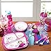 Zak! Designs Mealtime Set, Plate, Bowl, Tumbler, Water Bottle, Fork & Spoon with Elsa & Anna from Frozen, BPA-Free, 6 Piece Set by Zak Designs