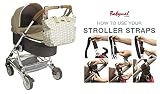 Babymel Wickeltasche Evie Floral Dot Grey BM9397 - 6