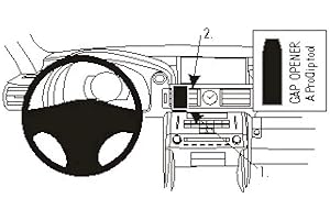 Brodit ProClip Support de fixation pour IS Série 14 Centre de montage Noir
